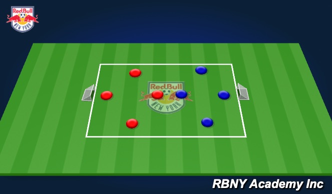 Football/Soccer Session Plan Drill (Colour): Screen 4