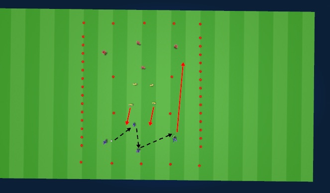 Football/Soccer Session Plan Drill (Colour): Skill-Based