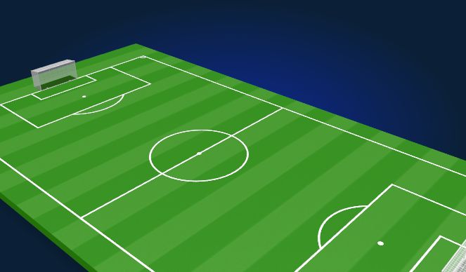 Football/Soccer Session Plan Drill (Colour): Specific Session - Defending The Switch Of Play (Out Of Possession) (20 mins)