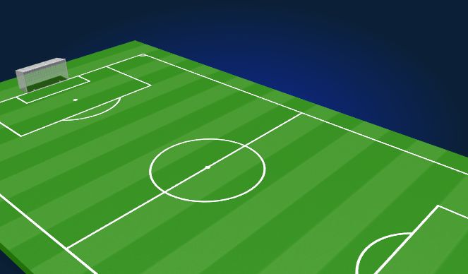 Football/Soccer Session Plan Drill (Colour): Small-Sided-Game - Switching Of Play (20 mins)
