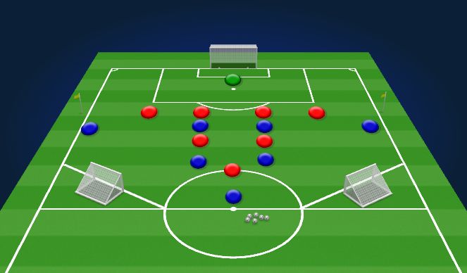 Football/Soccer Session Plan Drill (Colour): Screen 1