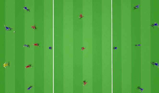 Football/Soccer Session Plan Drill (Colour): Screen 2