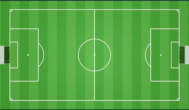 Football/Soccer Session Plan Drill (Colour): Warm Up