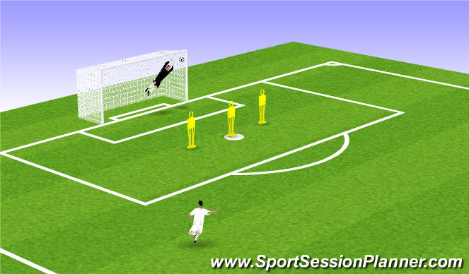 Football/Soccer Session Plan Drill (Colour): Screen 4