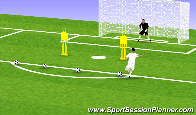 Football/Soccer Session Plan Drill (Colour): Screen 6