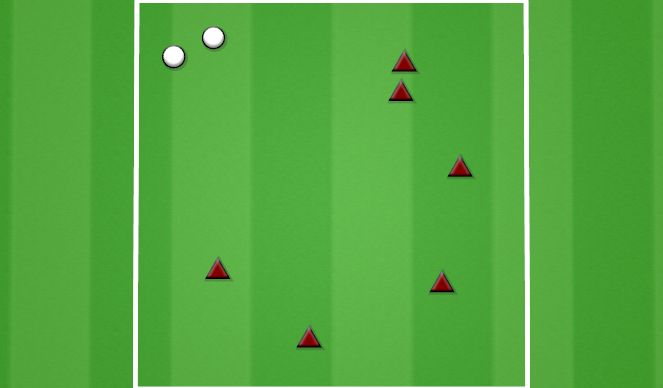 Fútbol Ejercicio del Plan de Sesiones (Color): FREEZE TAG