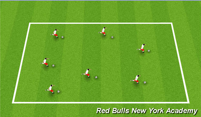 Football/Soccer Session Plan Drill (Colour): Activity2