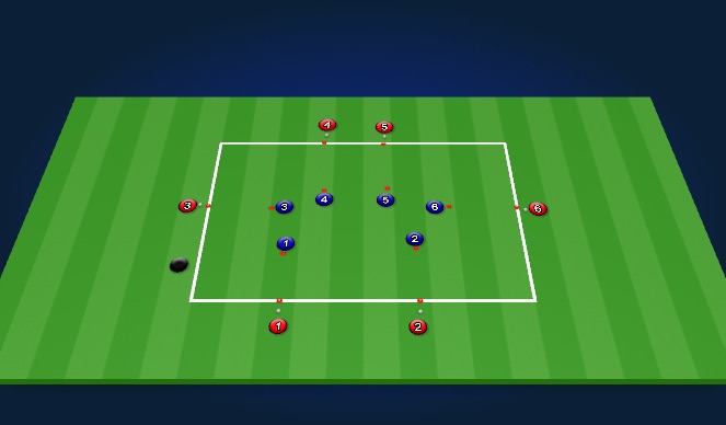 Football/Soccer Session Plan Drill (Colour): Part: Controlling the Air Ball