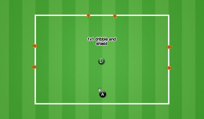 Football/Soccer Session Plan Drill (Colour): Screen 1