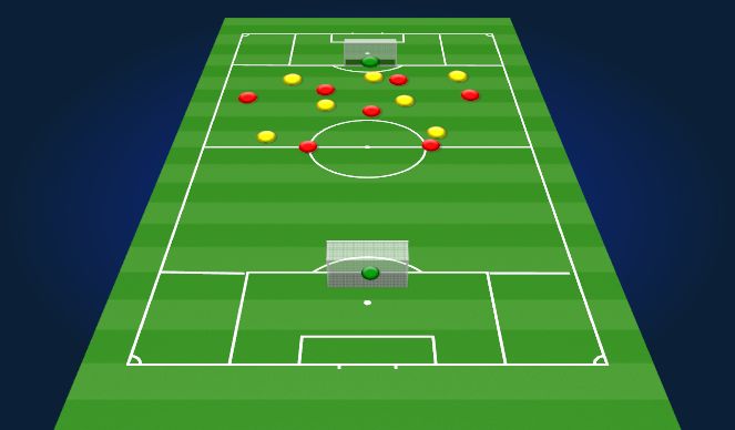Football/Soccer Session Plan Drill (Colour): Screen 2