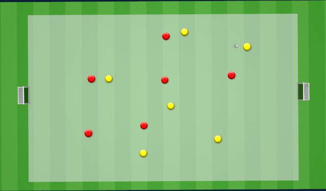 Football/Soccer Session Plan Drill (Colour): Game