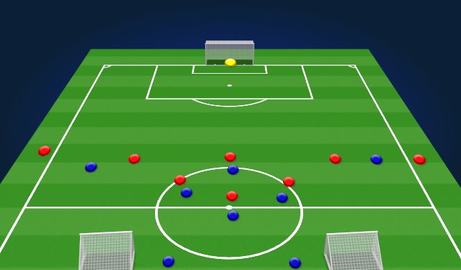Football/Soccer Session Plan Drill (Colour): Screen 1