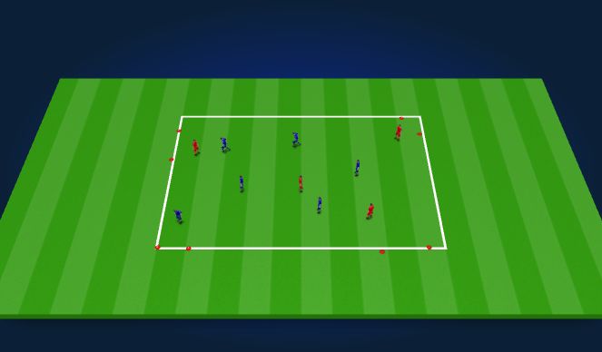 Football/Soccer Session Plan Drill (Colour): 20 min technical 