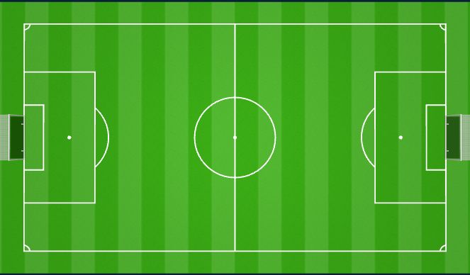 Football/Soccer Session Plan Drill (Colour): 9v9 scrimmage against White Team 