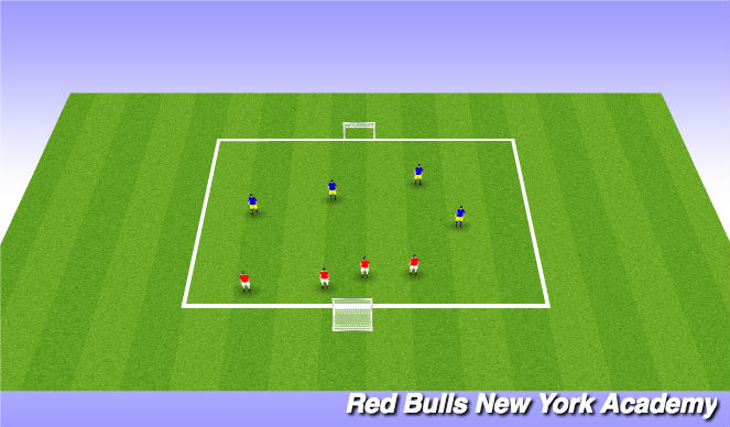 Football/Soccer Session Plan Drill (Colour): Free play