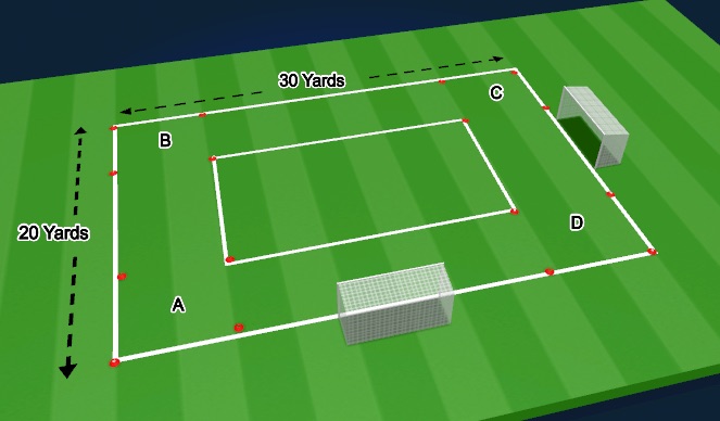 Football/Soccer Session Plan Drill (Colour): Screen 1