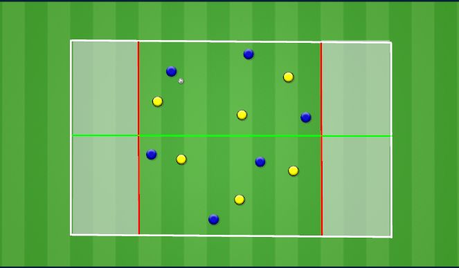 Football/Soccer Session Plan Drill (Colour): DIAGONAL VARIATION