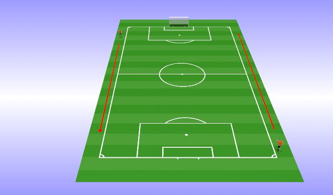 Football/Soccer Session Plan Drill (Colour): Running