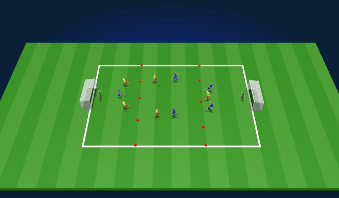 Football/Soccer Session Plan Drill (Colour): Screen 2