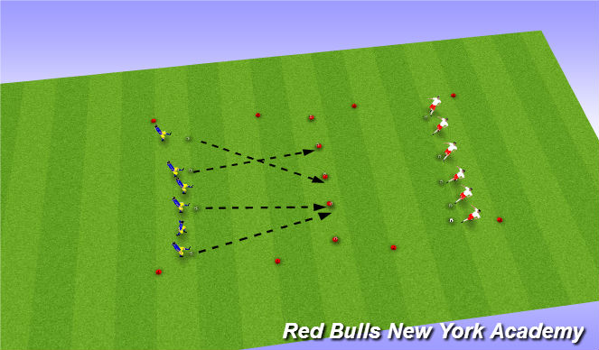 Football/Soccer Session Plan Drill (Colour): Main Theme 2