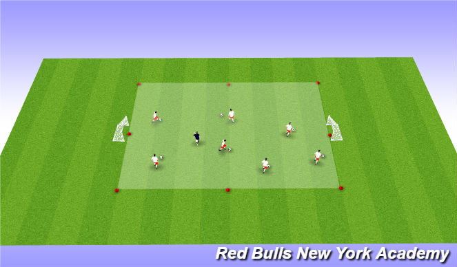 Football/Soccer Session Plan Drill (Colour): The Super Heroe in the making