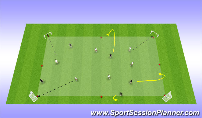 Football/Soccer Session Plan Drill (Colour): foundation 1 individual possession suarez/marta