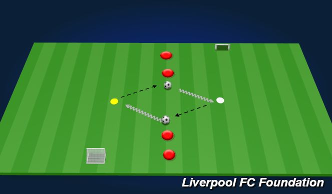 Football/Soccer Session Plan Drill (Colour): Screen 1