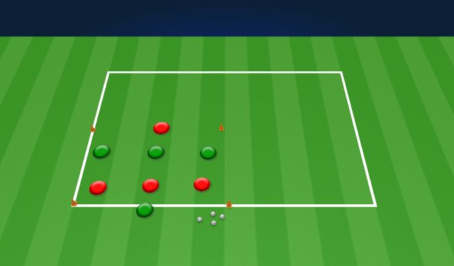 Football/Soccer Session Plan Drill (Colour): Starter