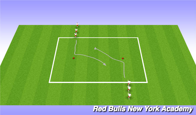 Football/Soccer Session Plan Drill (Colour): Main Theme