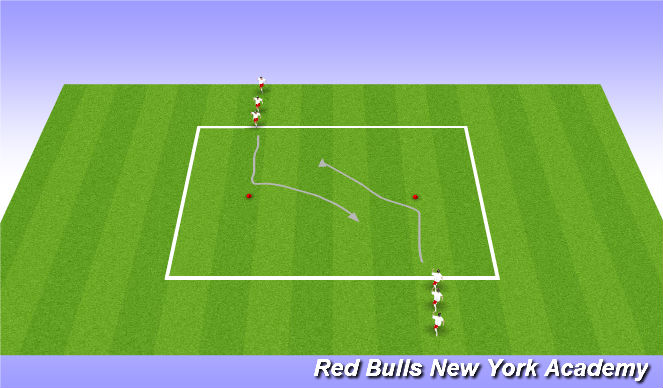 Football/Soccer Session Plan Drill (Colour): Main Theme
