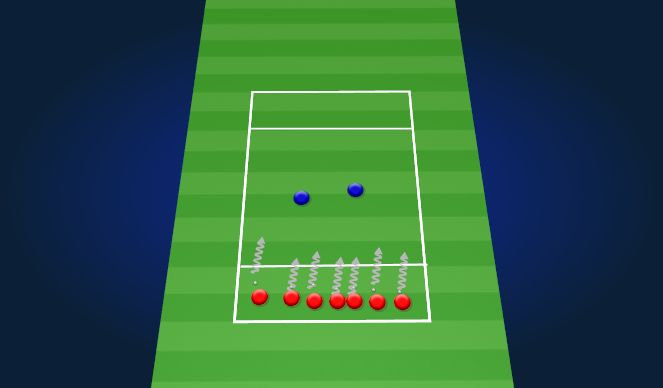 Football/Soccer Session Plan Drill (Colour): Screen 1