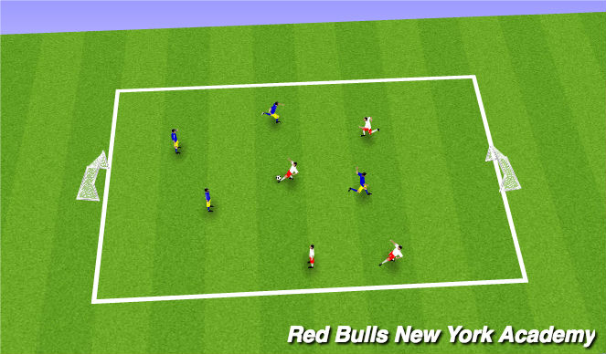 Football/Soccer Session Plan Drill (Colour): Game