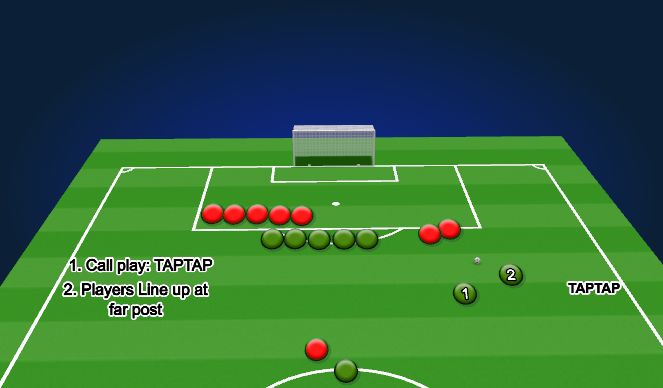 Football/Soccer Session Plan Drill (Colour): TAPTAP