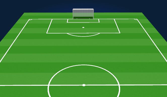 Football/Soccer Session Plan Drill (Colour): Pass, move, dribble