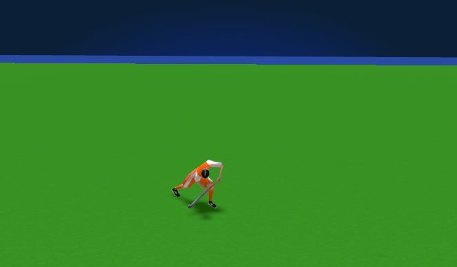 Hockey Session Plan Drill (Colour): Punch Pass