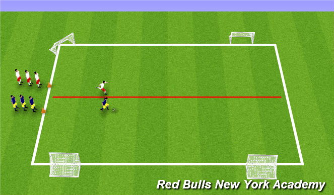 Football/Soccer Session Plan Drill (Colour): Main Theme