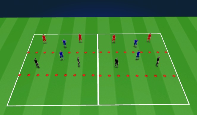 Football/Soccer Session Plan Drill (Colour): Screen 2