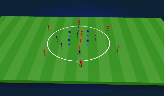 Football/Soccer Session Plan Drill (Colour): Screen 1