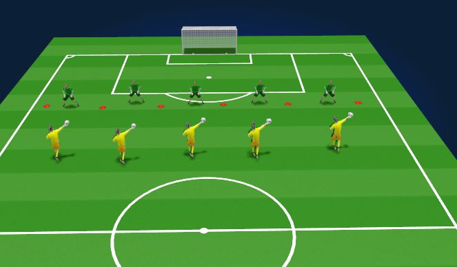 Football/Soccer Session Plan Drill (Colour): Screen 1 