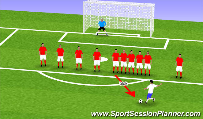 Football/Soccer Session Plan Drill (Colour): Screen 1