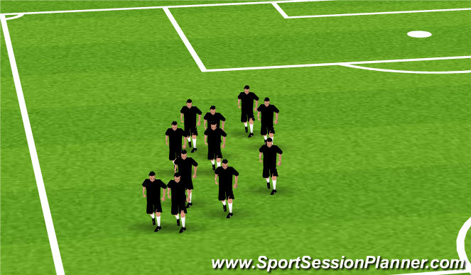 Football/Soccer Session Plan Drill (Colour): Screen 1