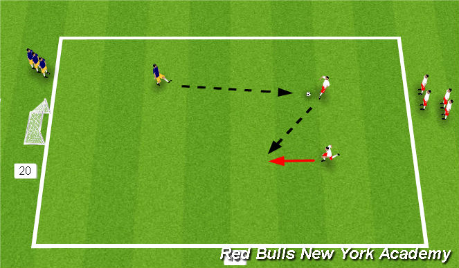 Football/Soccer Session Plan Drill (Colour): Main Theme1