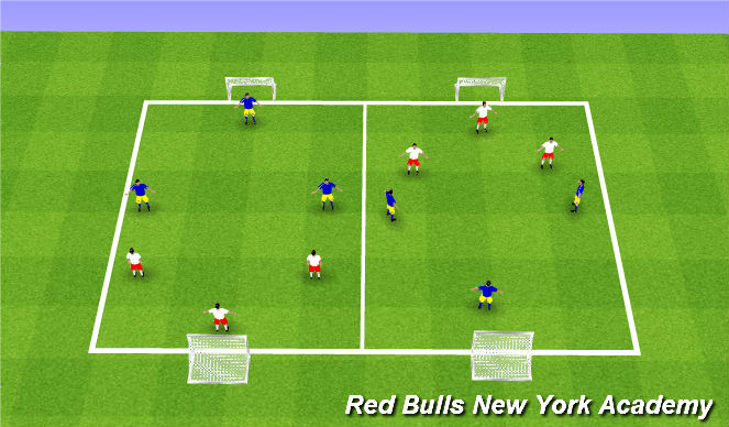 Football/Soccer Session Plan Drill (Colour): GAME