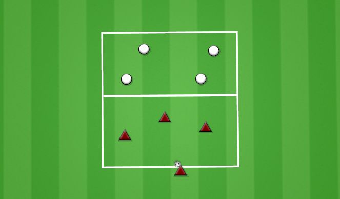 Football/Soccer Session Plan Drill (Colour): SOCCER TENNIS