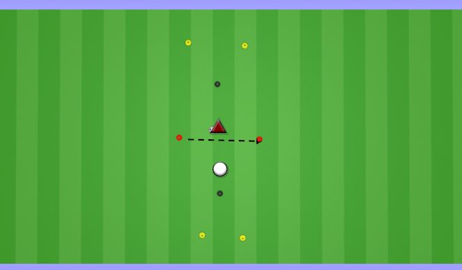 Football/Soccer Session Plan Drill (Colour): MIRROR GAME