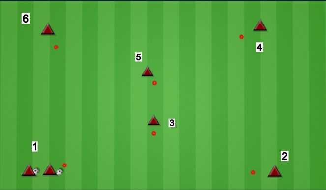 Football/Soccer Session Plan Drill (Colour): ﻿ ﻿﻿West Brom Passing Warm Up #3
