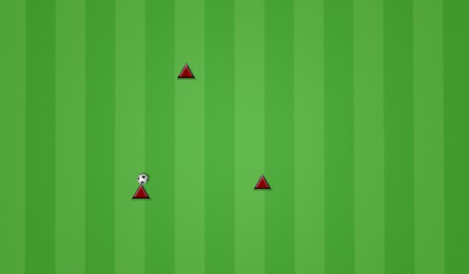 Football/Soccer Session Plan Drill (Colour): SANTA CLARA WARM UP
