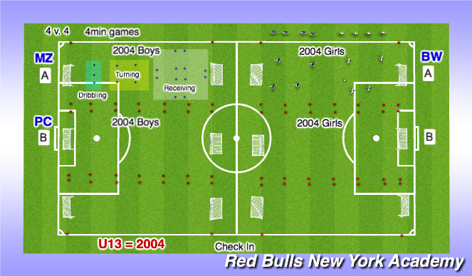 Football/Soccer Session Plan Drill (Colour): Forest 3:30-5:30 p.m.