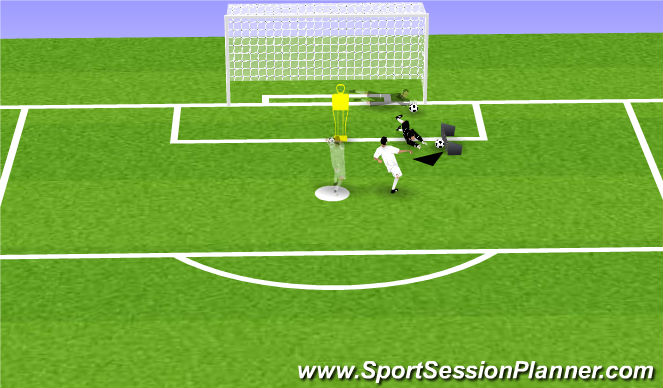 Football/Soccer Session Plan Drill (Colour): Screen 4