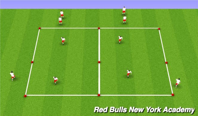 Football/Soccer Session Plan Drill (Colour): SAQ